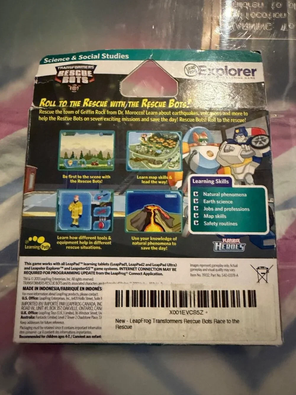 new leapfrog rescuebots game